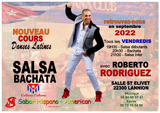 Cours de Salsa et Bachata 2022-2023